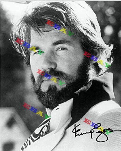 Kenny Rogers Autographed signed 8x10 Photo Poster painting Reprint