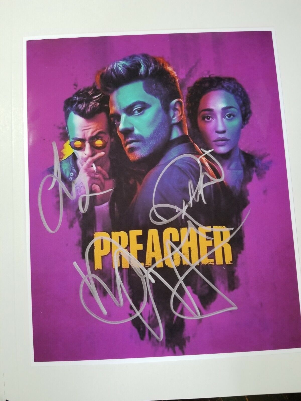 Preacher Cast Signed 8x10 Photo Poster painting RP -  Shipping!!