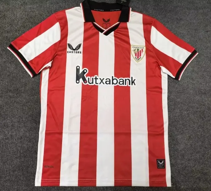 2025-26 Bilbao Home Jersey - Fan Edition