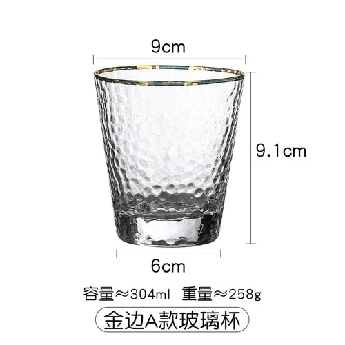 Drinking Glasses Transparent Round Goblet Glass Cup Beer Glass Tea Cup Water Bottle Drinkware Coffee Mugs Wine Glasses Shot