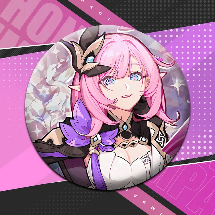 Honkai Star Rail Pins Elysia Bronya Durandal Badges