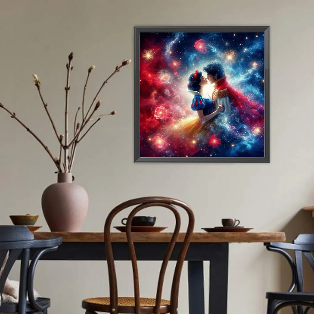 Diamond Painting - Full Round Drill - Snow White Prince(Canvas|40*40cm)