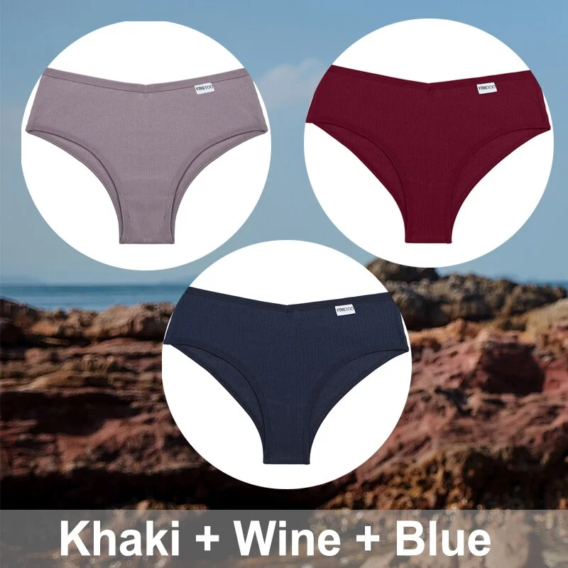 3PCS/Set M-XXXL Plus Size Cotton Panties Women Underwear Sexy Lingerie Female Underpants Intimates Brazillian Pantys Sexy Briefs