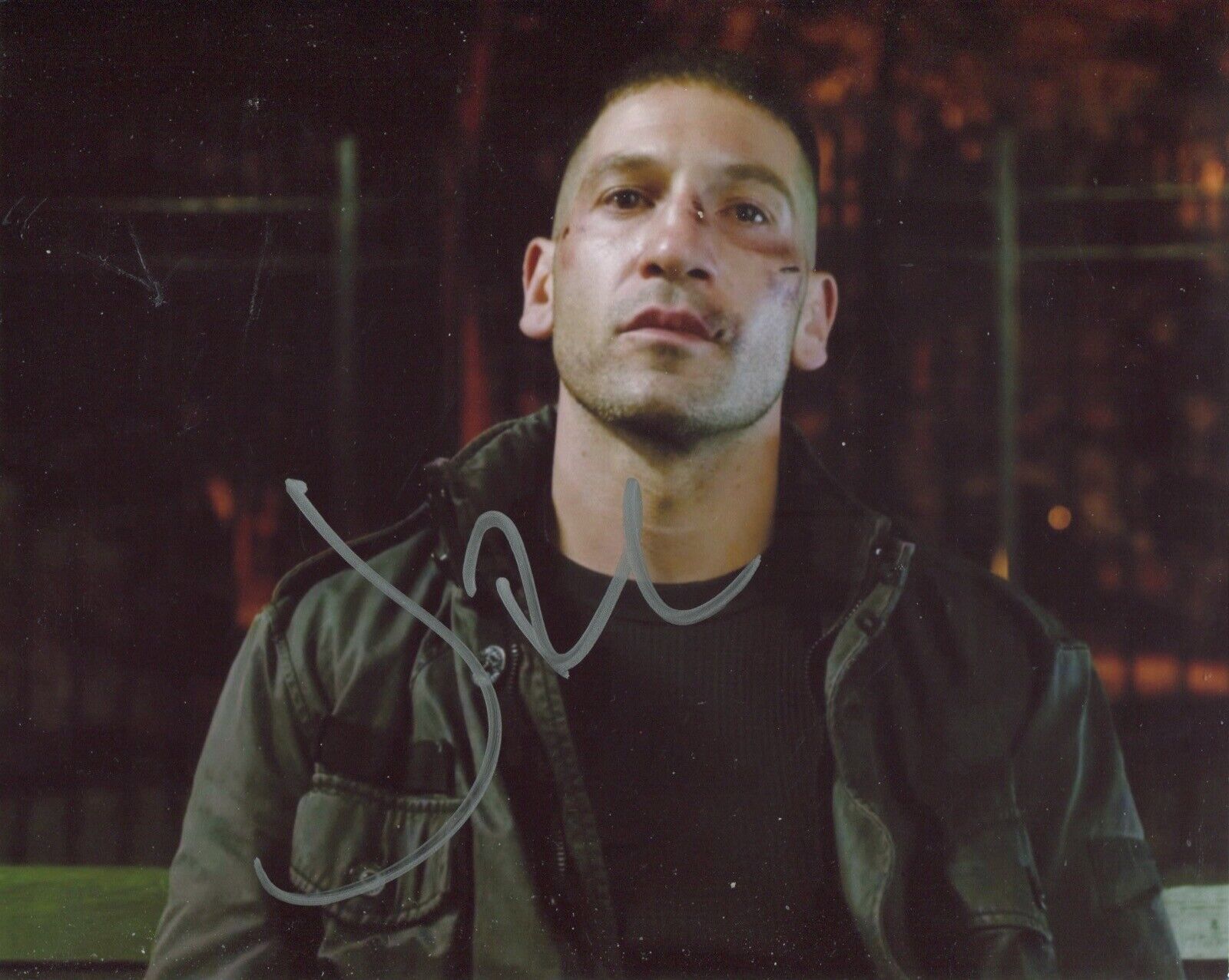 Jon Bernthal signed THE PUNISHER 8x10 Photo Poster painting