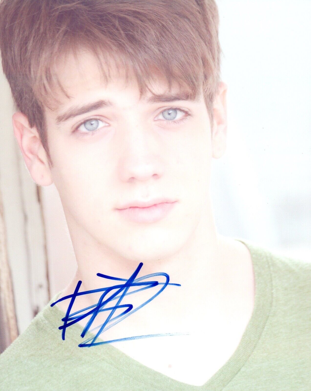 Brandon Tyler Russell Signed Autographed 8x10 Photo Poster painting Handsome Actor COA