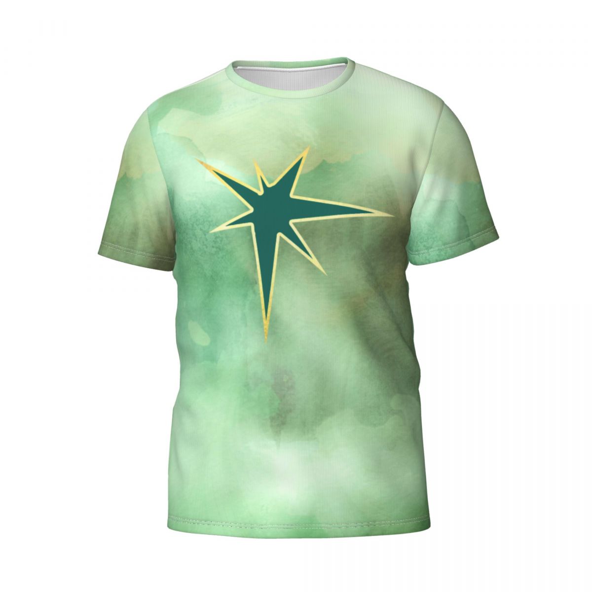 Tampa Bay Rays St Patrick's Day Men's Short Sleeve Shirt