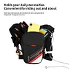 Men Motorcycle Thigh Bag Waterproof Multifunctional Waist Bag for Cycling Travel