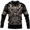 Men's Jungle Camouflage Animal 3D Digital Print Hoodie