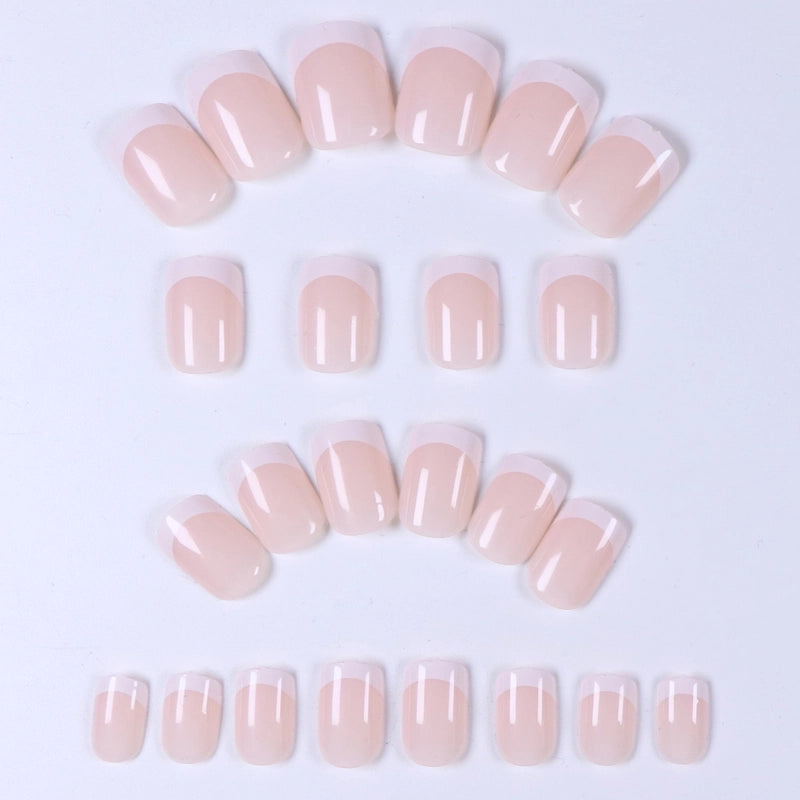 Minimalist Stripe Plastic Press-on Nails 1 Set