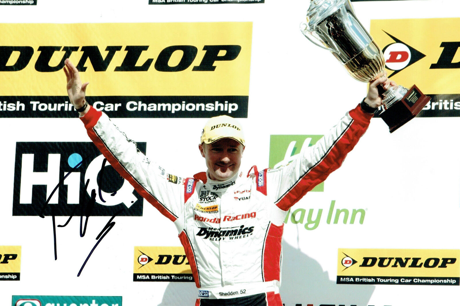 Gordon SHEDDEN SIGNED AUTOGRAPH British Touring Car 12x8 Photo Poster painting AFTAL COA