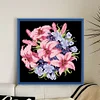 Lily Cluster - 9CT Full Beaded Cross Stitch Kit(28x28cm)