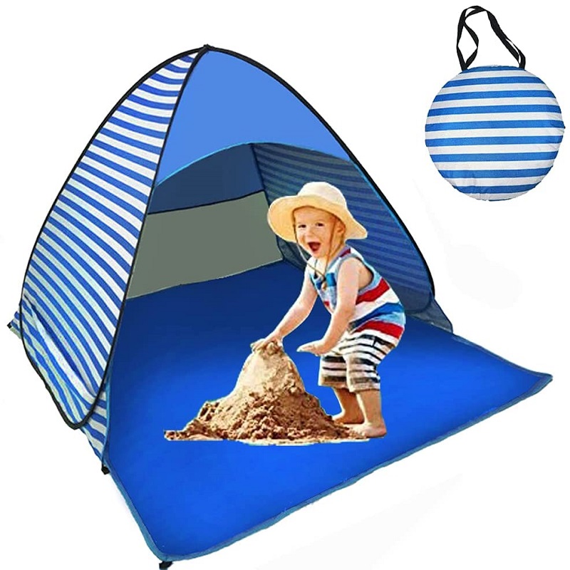 

Beach Tent, Dark blue stripes;beach tent 150x165x110cm, 501 Original