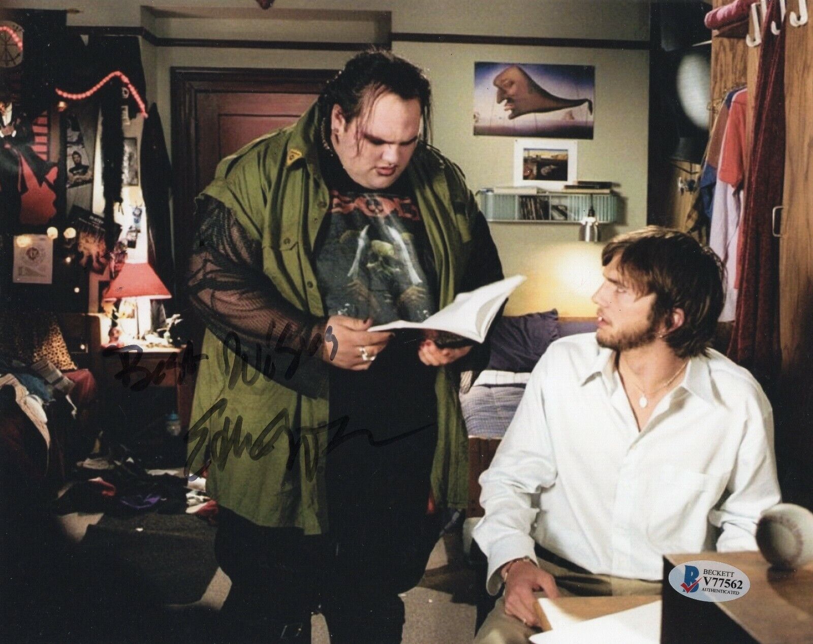 Ethan Suplee Thumper The Butterfly Effect Signed 8x10 Photo Poster painting w/Beckett COA V77562