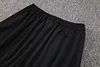 Joyfball 2024 Germany Half-Pull Hat Style Training Suit Black Football Shirt 1:1 Thai Quality