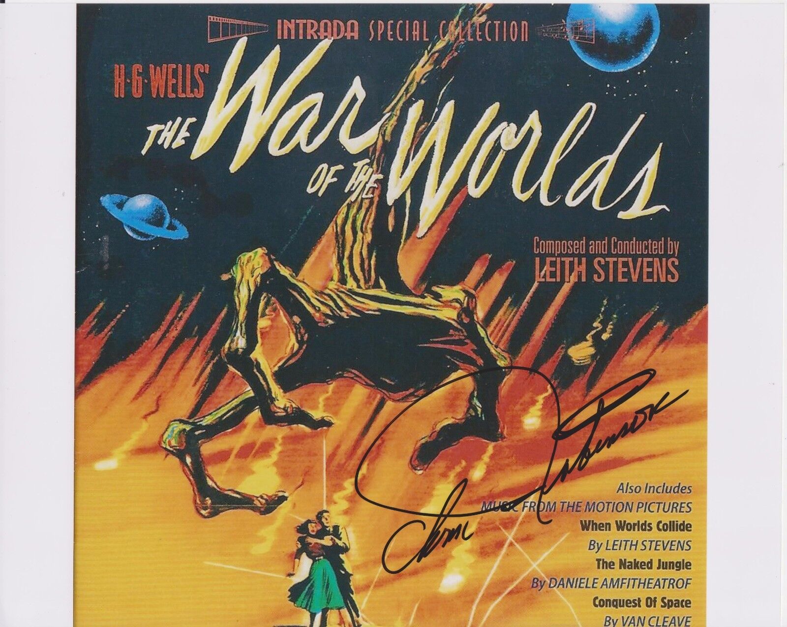 Ann Robinson War of the Worlds 2 Original Autographed 8X10 Photo Poster painting