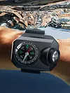 LED Wristwatch Flashlight Rechargeable Torch Light Watch for Outdoor Running