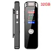 Digital Voice Recorder Type-C Rechargeable Small Tape Recorder Device with 7-Level Adjustable Voices Control for Lectures Meetings Interviews