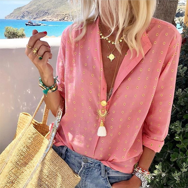Bohemian Vacation Printed Outfits 0801