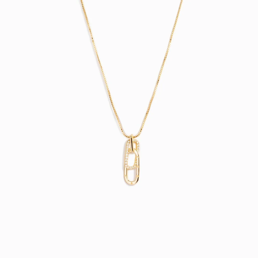 Special Bond Rectangle Interlocking Necklace