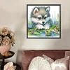 Diamond Painting-DIY Crystal Rhinestone Wolf