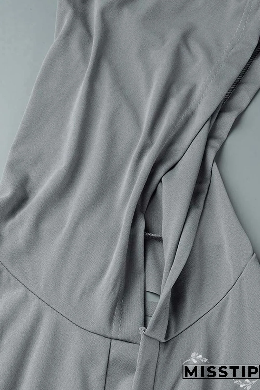 Black Casual Solid Patchwork Backless Hooded Collar Straight Plus Size Dresses