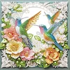 Colibri-Peinture diamant en forme spéciale-30*30cm