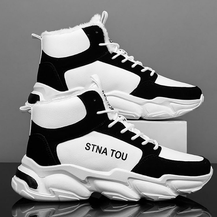 Plus Velvet Thick Men's Casual Sports Shoes