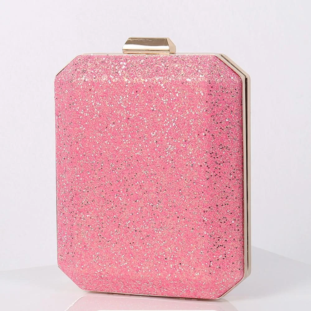 New fashion Dinner Bag magic bright pink shoulder bag women's hand bag