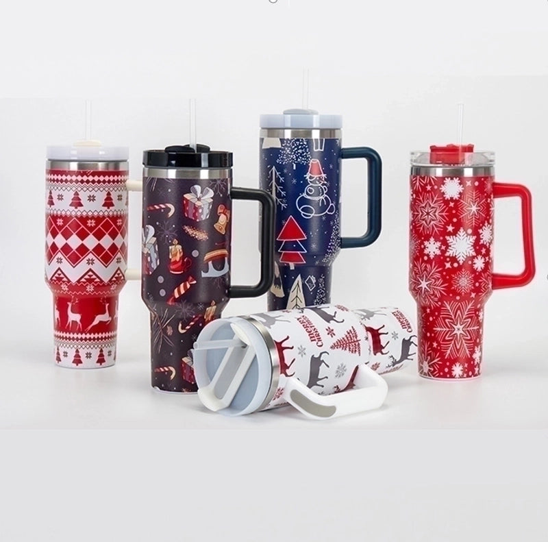 Casual Cartoon Stainless Steel Water Bottles