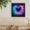 Kits de peinture en forme de diamant en forme de papillon en forme de c&oelig;ur en forme de c&oelig;ur n&eacute;on en forme de c&oelig;ur en forme de c&oelig;ur en forme de pierre, dessin plastique 5D rond en pierre, kits de peinture en forme de diamant pour adultes, d&eacute;coration murale