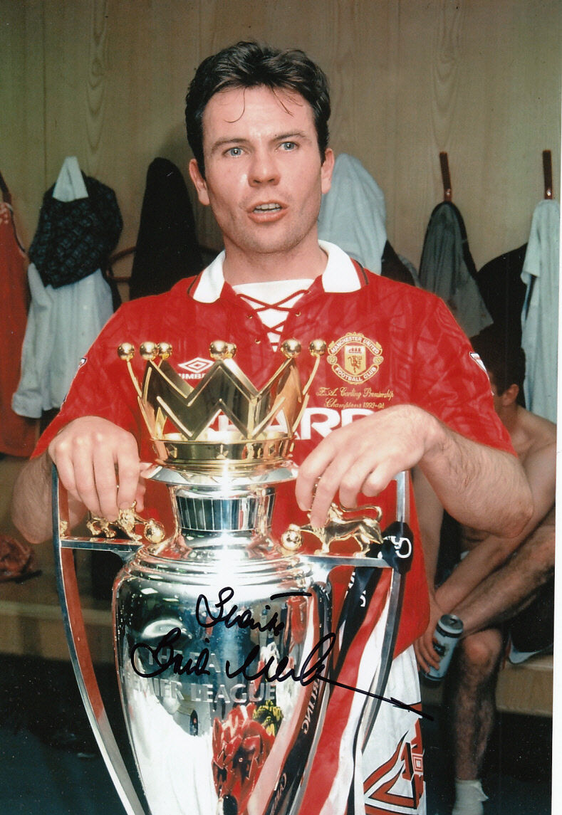 Manchester United Hand Signed Brian McClair Photo Poster painting 12x8 4.