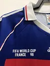 Joyfball 1998 Retro France Home Football Shirt