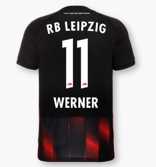 RB Leipzig Timo Werner 11 Third Trikot UCL 2022-2023