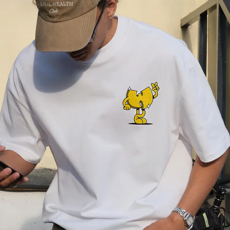 Worries Come And Go But Wu.tang Is Forever Printed T-shirt（Double-sided Print）