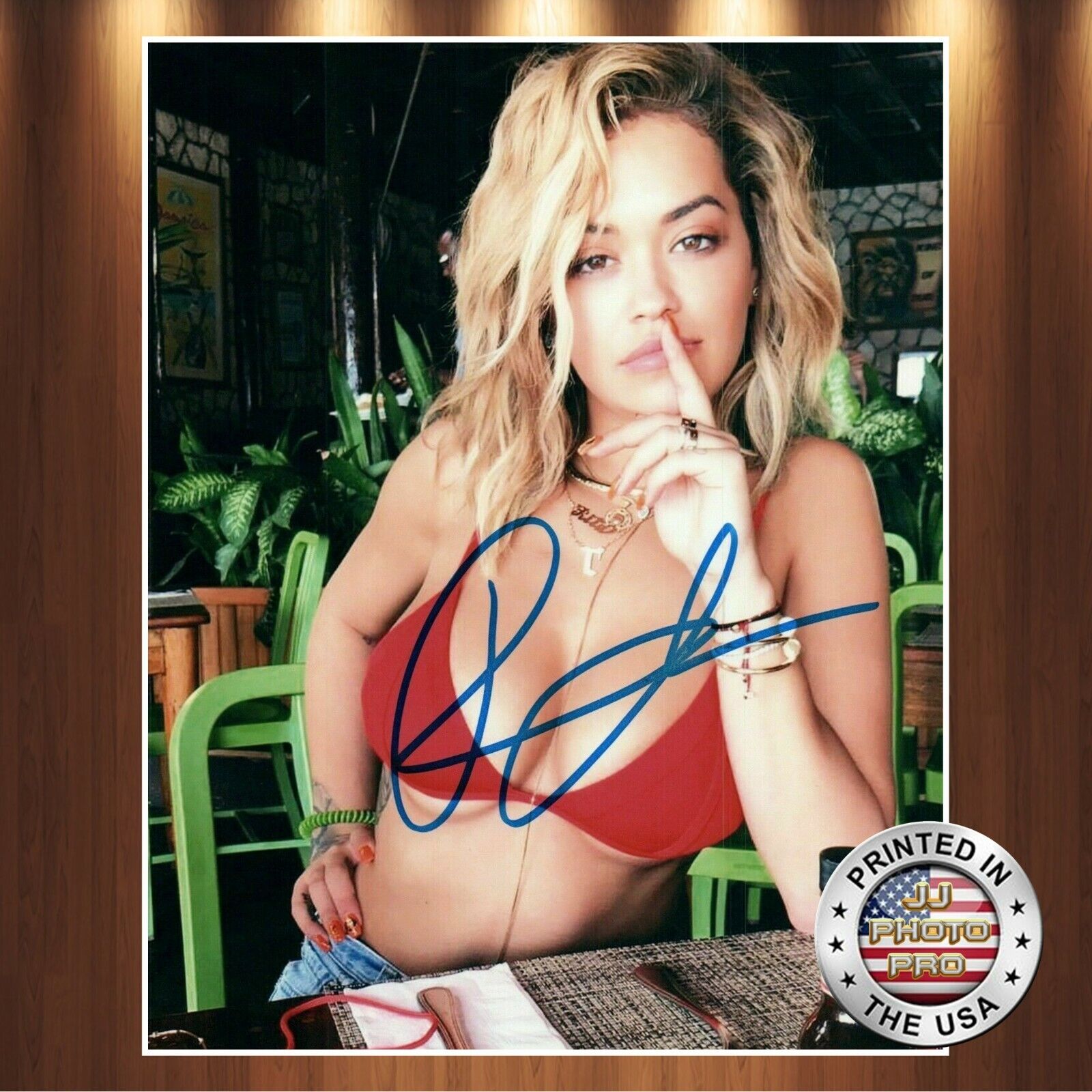 Rita Ora Autographed Signed 8x10 Photo Poster painting REPRINT