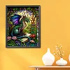 (US Only)Full Embroidery cotton Thread 14CT Printed Pterodactyl Cross Stitch 45x55cm