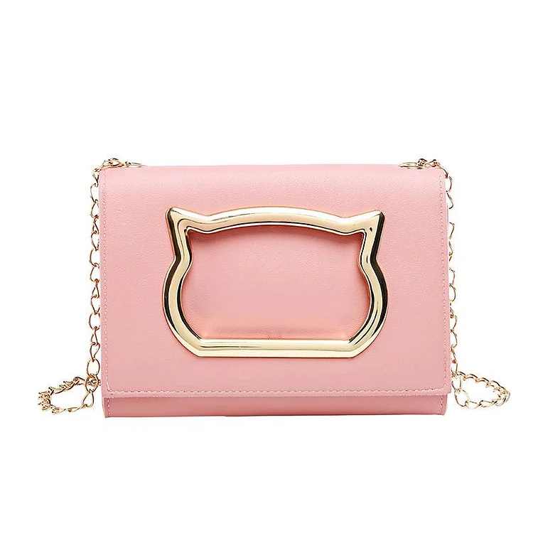 Cute Cat Pattern Shoulder Bag