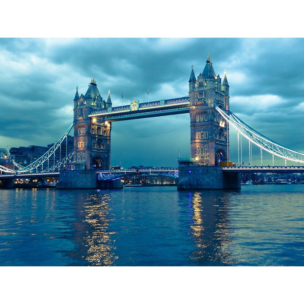 London Bridge - Full Round - Diamond Painting(40*30cm)