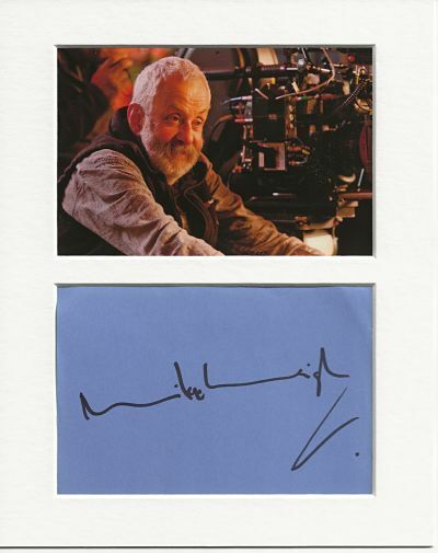 Mike Leigh director genuine authentic autograph signature and Photo Poster painting AFTAL COA