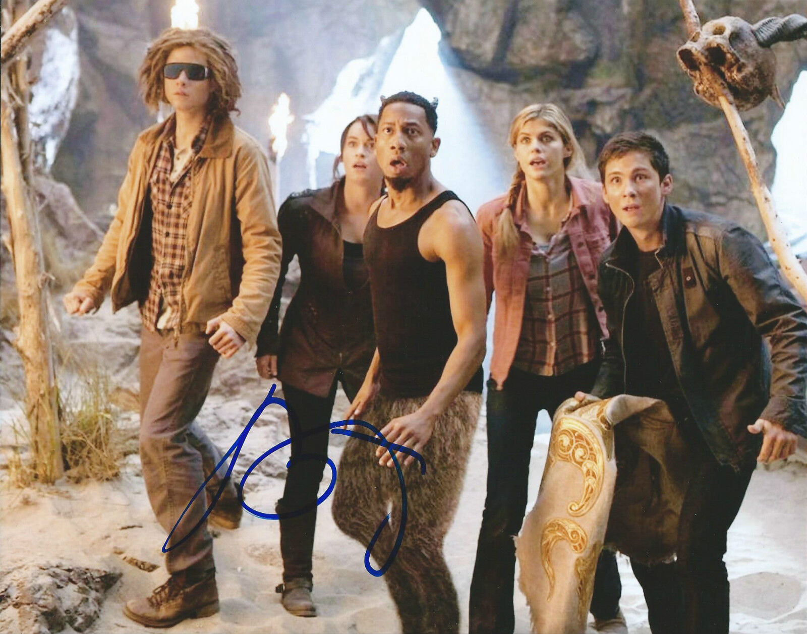 **GFA Percy Jackson Movie *BRANDON T JACKSON* Signed 8x10 Photo Poster painting MH4 COA**