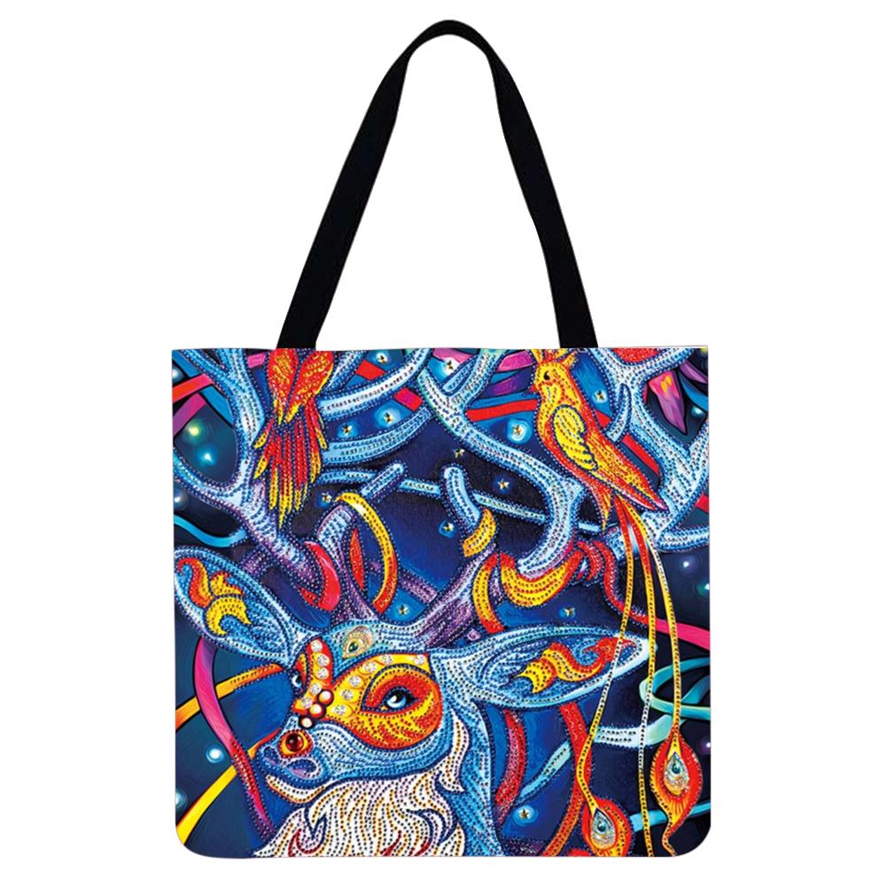 Linen Print Tote Bag linen-print-tote-bag