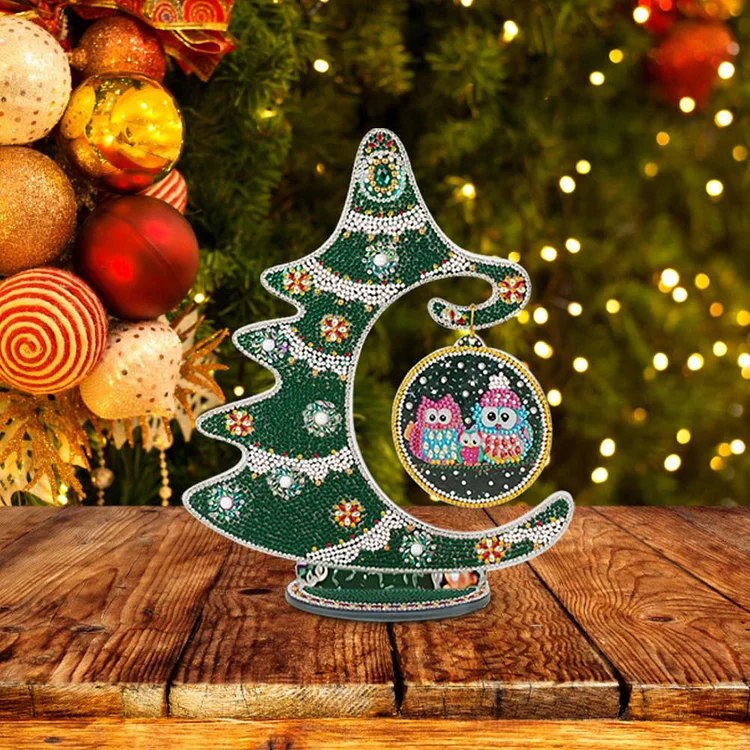 Crystal Christmas Tree Craft DIY Diamond Painting Kit Home Decor (SDS02)