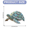 Meeresschildkröten 2d flache DIY hängende Diamant Kunst Kit Wandaufhängung Kunst für Wohnkultur