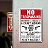 Warning - Vintage Metal Signs(12*16Inch) - Warning