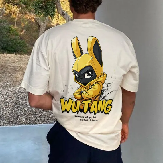 Wu.tang Worries Come And Go But Wu Is Forever. Printed T-shirt