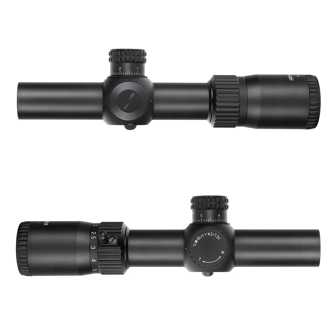 ohhunt&reg; LR 1.5-6x24 FFP Scope,30mm Tube,11 Levels Red Illuminated