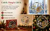 Christmas Diamond Painting Ornament Reindeer Sleigh DIY Kit 9.45x9.45in