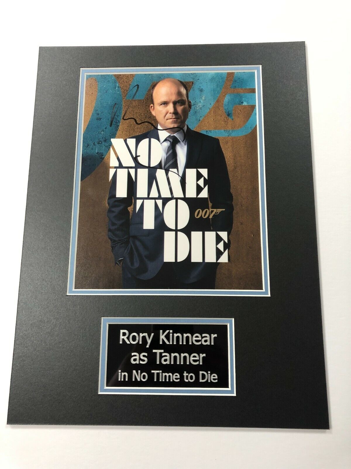 Rory Kinnear Signed Mounted James Bond No Time to Die Photo Poster painting Display AFTAL RD COA