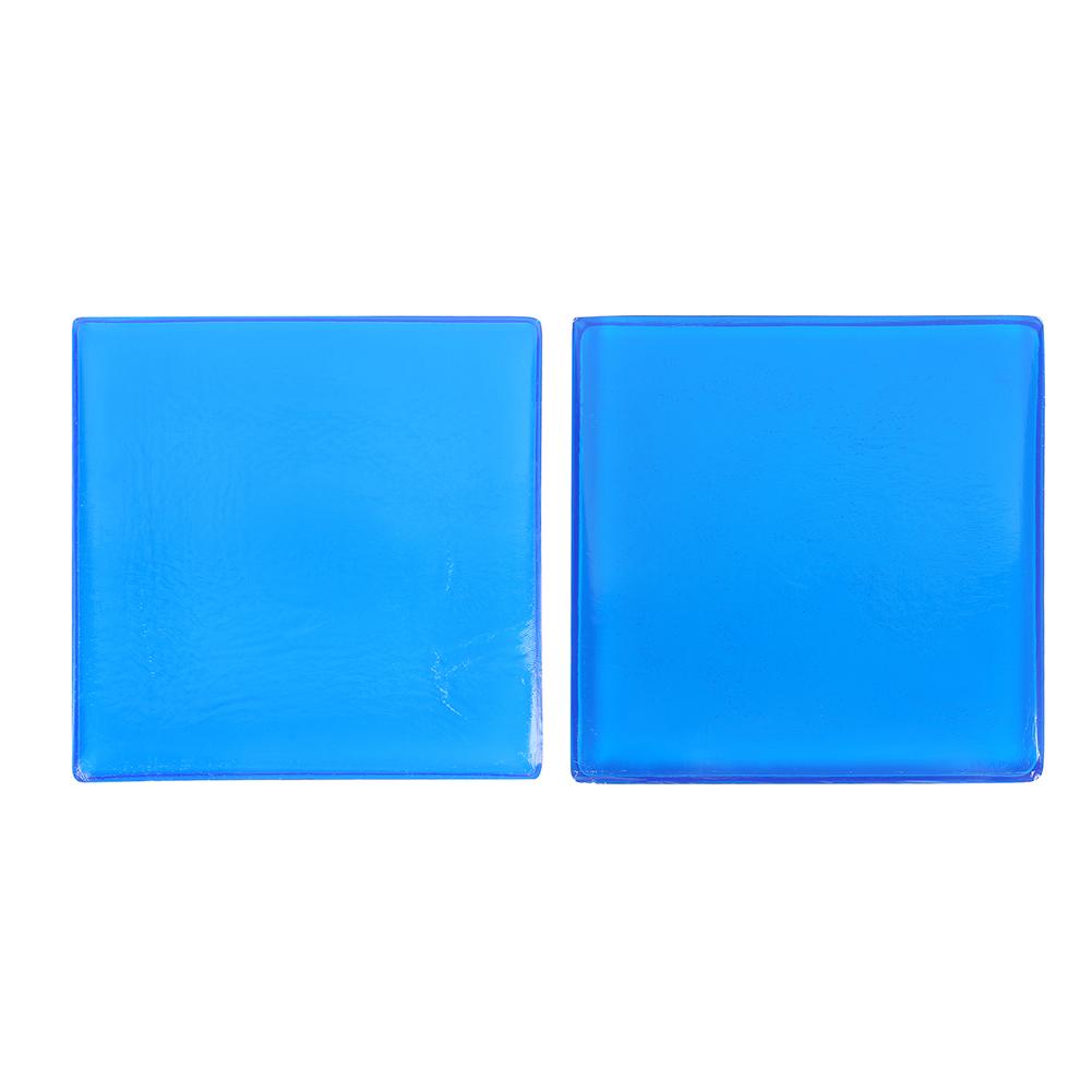 

25x25cm DIY Motorcycle Seat Gel Pad Shock Absorption Mat Soft Gel Cushion, 1cm, 501 Original
