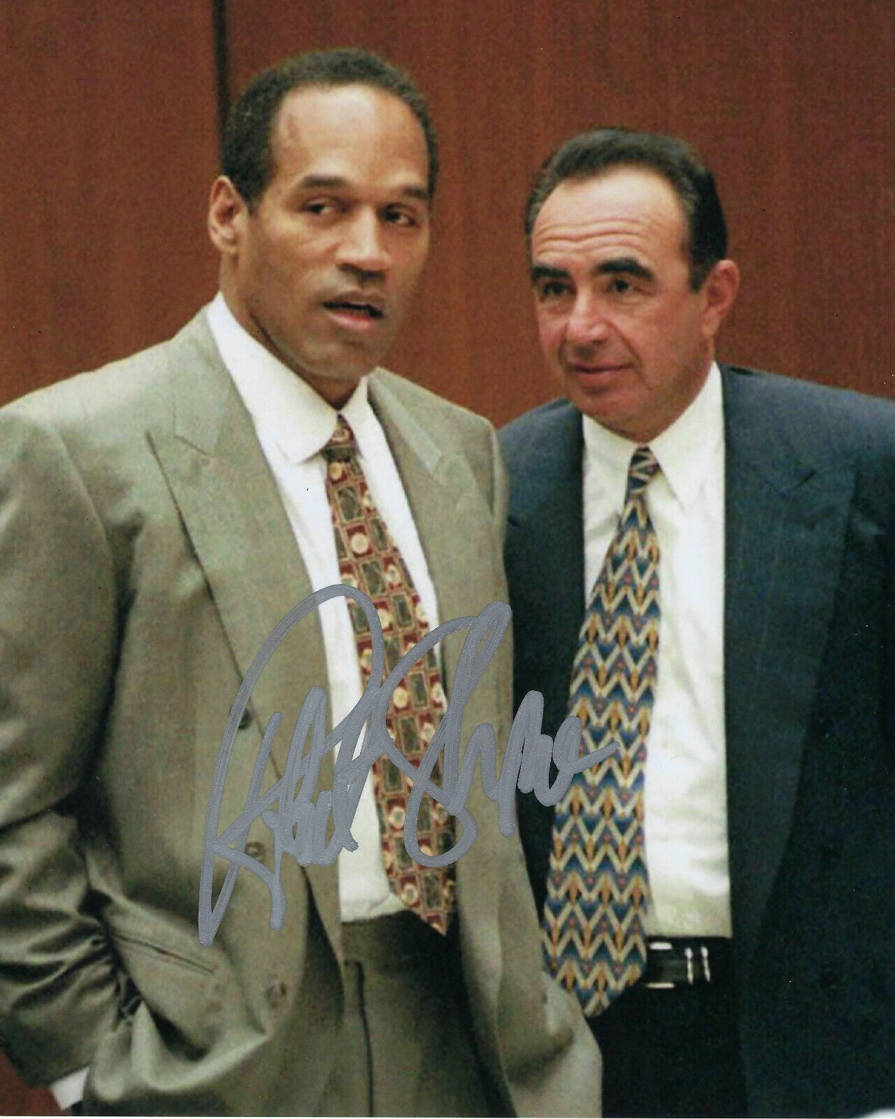 ROBERT SHAPIRO O.J. SIMPSON TRIAL LAWYER SIGNED AUTHENTIC 8X10 Photo Poster painting 2 w/COA